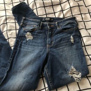 Hollister high rise skinny jeans